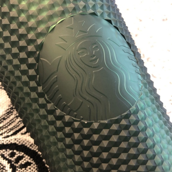🤍NEW🤍Set Starbucks 2022 Dart Green Studded Tumblers Venti, Grande & KeyChain - Picture 9 of 16